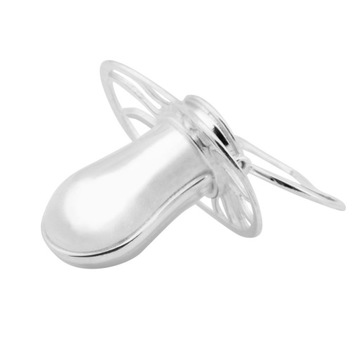 Серебряная соска 925 пробы Подарок с гравировкой