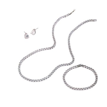 Naszyjnik Kolczyki Bransoletka Moda Choker Charms