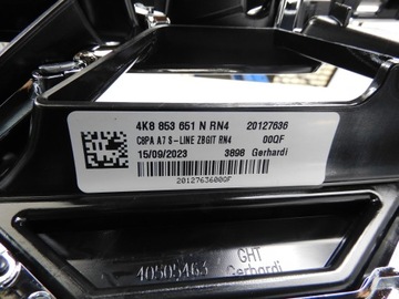 AUDI A7 4K8 FACELIFT MŘÍŽKA MASKA PŘEDNÍ 4K8853651N