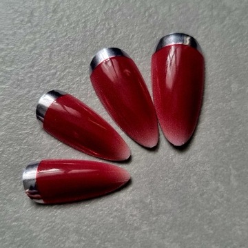 ИСКУССТВЕННЫЕ НОГТИ, РОЖДЕСТВЕНСКИЕ ЗИМНИЕ СОВЕТЫ, 24 ШТ.