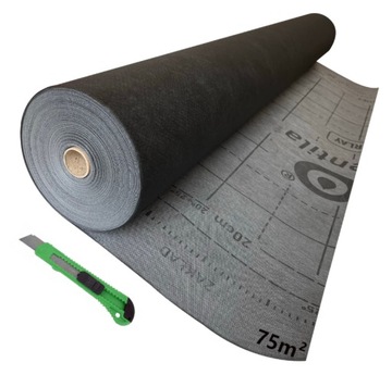 MEMBRANA DACHOWA FOLIA NA DACH MOCNA SECCO VENTILA 170g 1,5mx50mb - 75m²