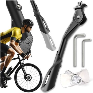 Подставка для велосипеда Подставка для велосипедов 24–29 черный алюминий Alogy