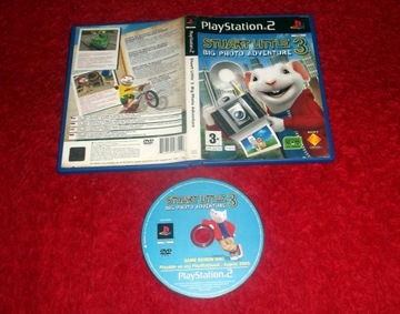 STUART LITTLE 3 BIG PHOTO ADVENTURE PS2 PO POLSKU PL DUBBING STUART MALUTKI