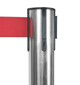 СТОЛБ БАРЬЕРНЫЙ С РУКАННОЙ ЛЕНТОЙ, ОТЕЛЬ ХРОМ, 2 шт.