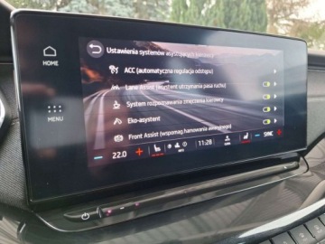 Skoda Octavia IV Liftback 1.5 TSI EVO 150KM 2022 Skoda Octavia serwis ASO 1.5TSI eTEC 150KM hak bezwypadkowy ACC navi Smart, zdjęcie 27