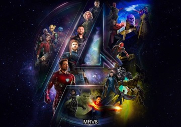 Торт MARVEL AVENGERS Вафельно-сахарный принт А4