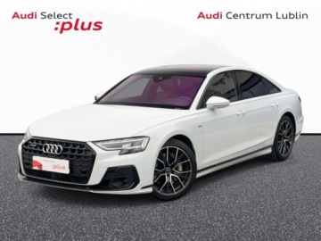 Audi A8 D5 Sedan Facelifting 3.0 55 TFSI 340KM 2022 Audi A8 S line,Head Up,Kamery 360,Panorama,BO 3.0 Benzyna 340KM