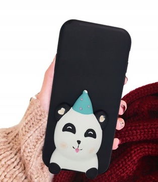 Etui case 3d Malowana panda do Xiaomi Redmi 12C