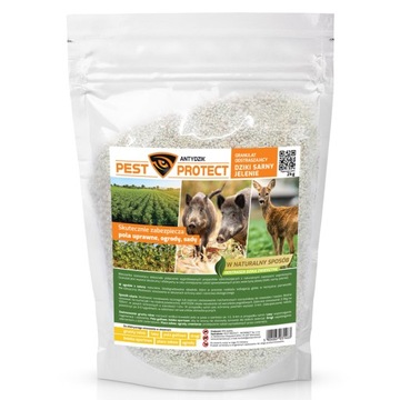 SILNY ODSTRASZACZ ŚRODEK na DZIKI PEST PROTECT 2KG