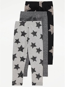 GEORGE 80-86 _ 3 ПАКЕТА ХЛОПКОВЫХ ЛЕГГИНСОВ, НОВИНКА