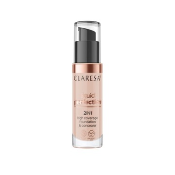 Claresa Podkład LIQUID PERFECTION 104 NUDE 34 g