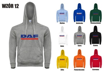 GRUBA BLUZA Z KAPTUREM TWÓJ NADRUK TRUCK TIR SCANIA VOLVO MAN IVECO POLISH