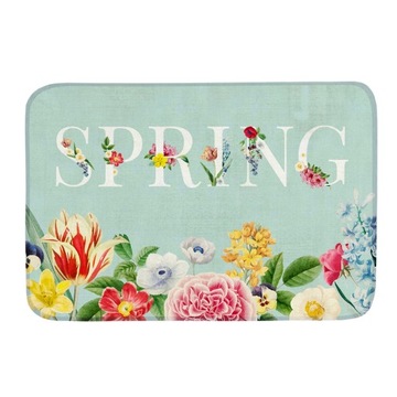 DYWANIK ANTYPOŚLIZGOWY WIOSNA SPRING 58x38 KWIATY