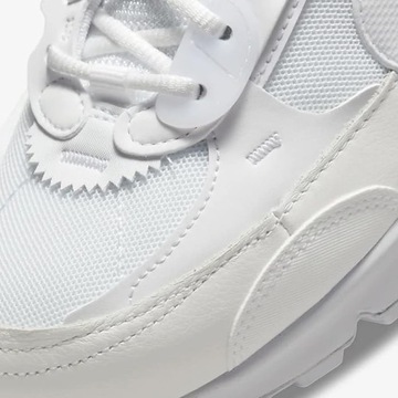 BUTY SPORTOWE NIKE AIR MAX 90 FUTURA TRIPLE WHITE BIAŁE DM9922-101 r 39