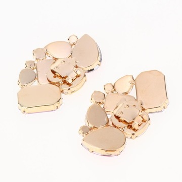 Съемная обувь с подвесной пряжкой и 2 стразами