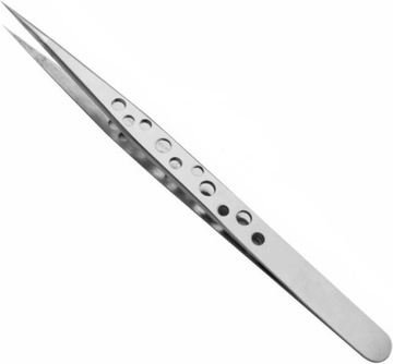 PINCETA PENSETA PĘSETA STAL NIERDZEWNA PROSTA ANTYSTATYCZNA 14cm