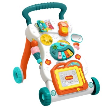 WOOPIE BABY Музичні Ходунки з Дошкою для малювання каталка піаніно