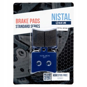 KLOCKI HAMULCOWE TYŁ TYLNE MALAGUTI MADISON T 150 FA298