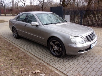 Mercedes Klasa S W220 Sedan 3.2 (320 CDI) 204KM 2004 Mercedes S-klasa 320 CDI, zdjęcie 4