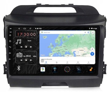 RADIO NAWIGACJA CARPLAY GPS ANDROID KIA SPORTAGE 2010-2015 4GB 64GB SIM