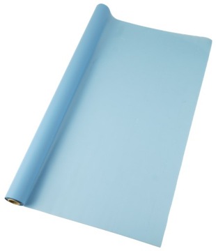 Papier ozdobny do kwiatów folia 15m x 58cm Niebies