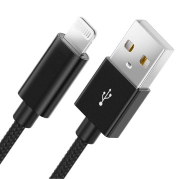 Кабель Apple Lightning USB Quick Charge 3.0 Плетеный кабель для iPhone iPad