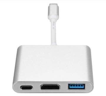 HUB Переходник USB-C на HDMI/USB 3.0/USB-C Док-станция