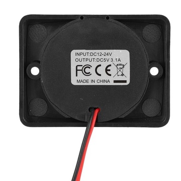 3.1A 12V/24V SAMOCHODOWA GNIAZDO ŁADOWARKA DO TELEFONU KOMÓRKOWEGO USB LED