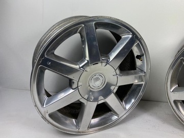 4× DISK HLINÍK CADILLAC OE 7.5" X 17" 5X115