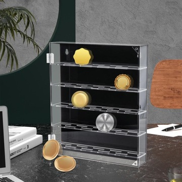 Черная акриловая витрина