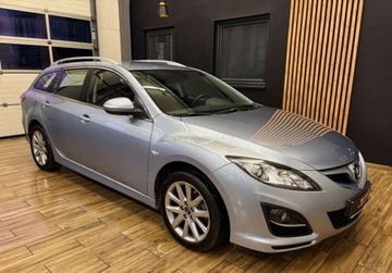 Mazda 6 II Kombi Facelifting 2.0 MZR 155KM 2011 Mazda 6 2.0 155KM NAVI BOSE skory RVM MANUAL zarejestrowana, zdjęcie 4