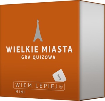 WIEM LEPIEJ WIELKIE MIASTA QUIZ EDYCJA POLSKA