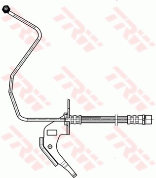 PHD564 TRW Przewód hamulcowy elastyczny