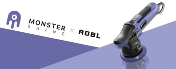 Полировальная машина Monster Shine X ADBL ATOM D09 для полировки автомобилей