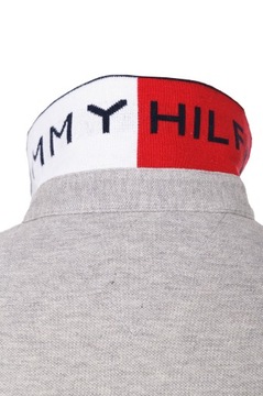 TOMMY HILFIGER KOSZULKA POLO JACQUARD SLIM M