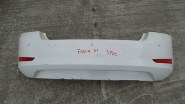 ZDERZAK TYLNY TYŁ SKODA FABIA III 3PDC