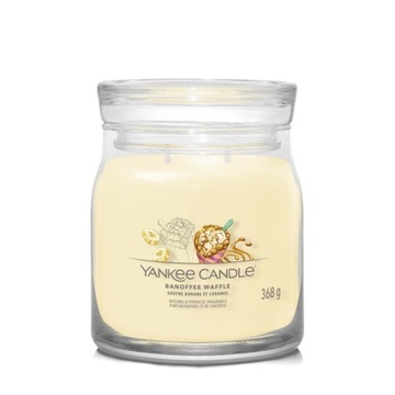 Średnia świeca Banoffee Waffle Yankee Candle