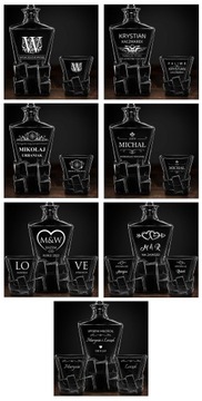 PREZENT DLA NIEGO KARAFKA NA WHISKY GRAWER