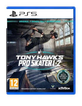 TONY HAWK'S PRO SKATER 1+2 / PS5 / GRA NA PŁYCIE