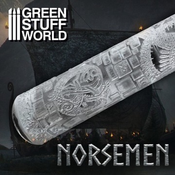 Green Stuff Rolling Pin Norsemen