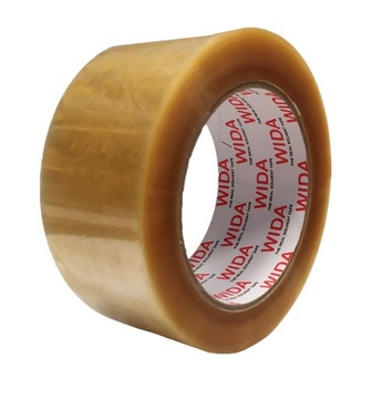 Taśma pakowa klejąca WIDA solvent 48/132 transparent 36 szt. 1 karton