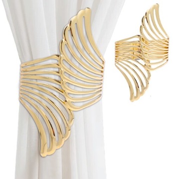 SPINKA do FIRAN UPIĘCIA KLAMRY do ZASŁON FIRANY