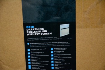 Рулонные шторы Dometic DB1R с москитной сеткой 880 x 530