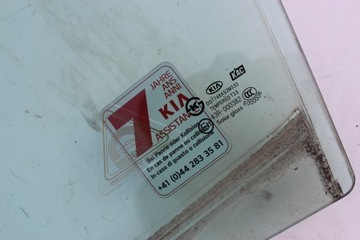 KIA RIO III SKLO (OKNO) DVEŘE LEVÝ PŘEDNÍ EVROPA