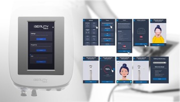 IBeautyMate Интеллектуальный косметический комбинированный акустико-волновой дермомассаж