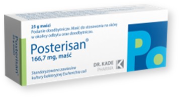 Posterisan maść doodbyt. 25g