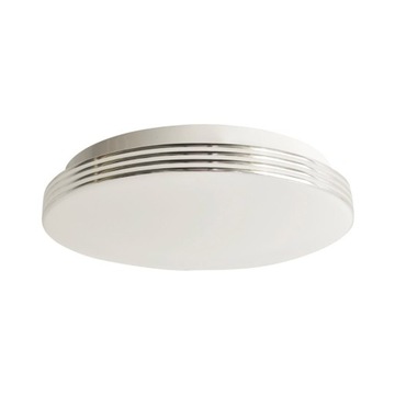 Bravo LED D25 plafon IP44/10W/4000K biały/chrom
