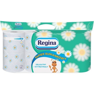 REGINA Papier toaletowy RUMIANEK 8szt.