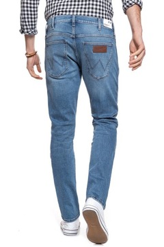 Męskie spodnie jeansowe dopasowane Wrangler LARSTON W32 L34