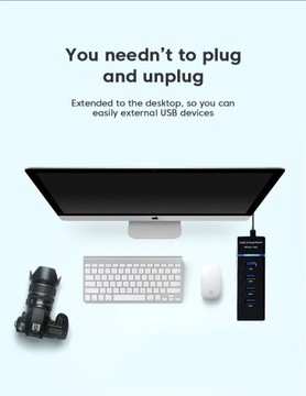 FAST USB 3.0 HUB SPLITTER – 4 ДОПОЛНИТЕЛЬНЫХ USB-ПОРТА ДЛЯ ВАШЕГО КОМПЬЮТЕРА
